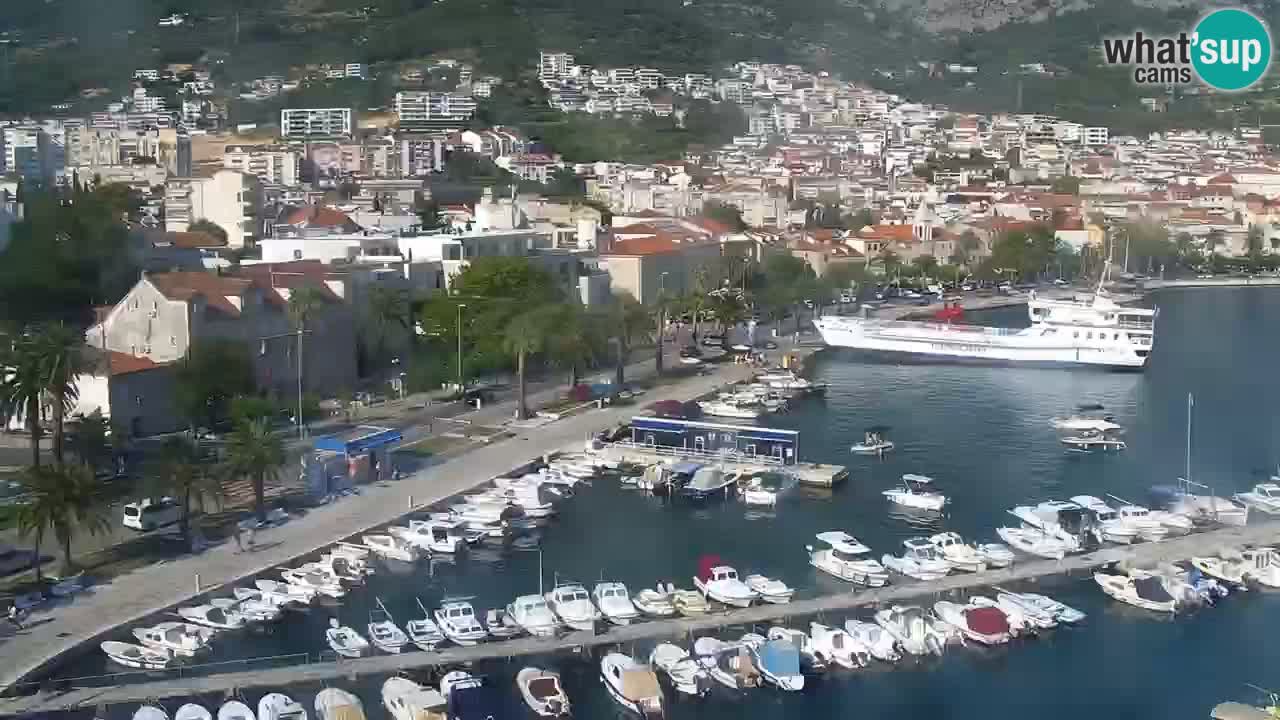 Panorama Makarska web kamera