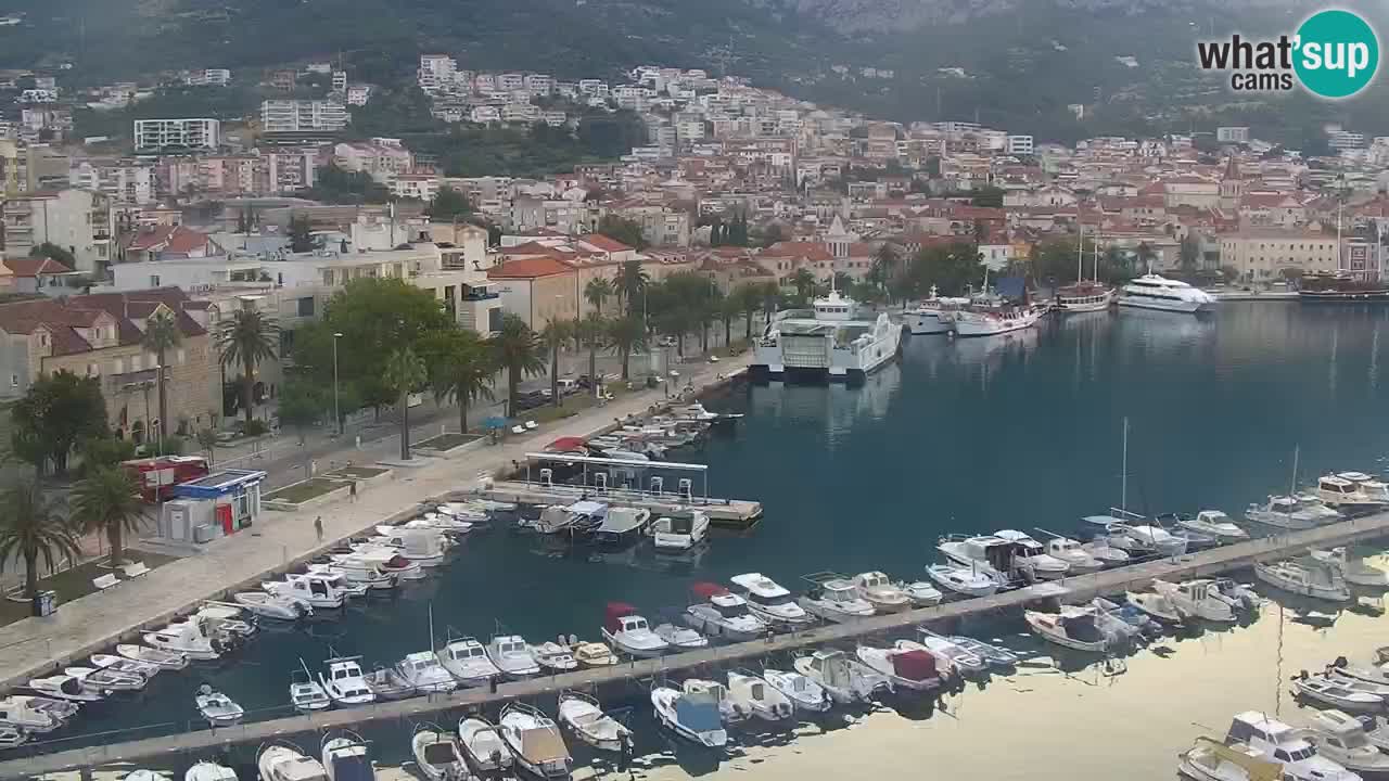 Pogled na Makarsko spletna kamera