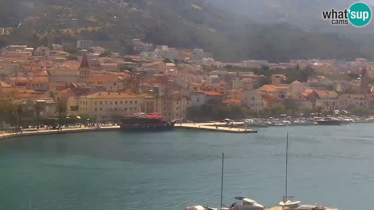 Panorama Makarska web kamera
