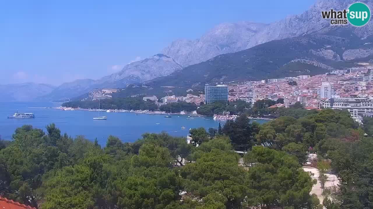 Pogled na Makarsko spletna kamera