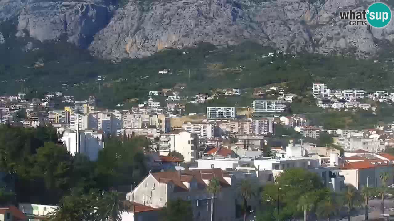 Panorama Makarska webcam