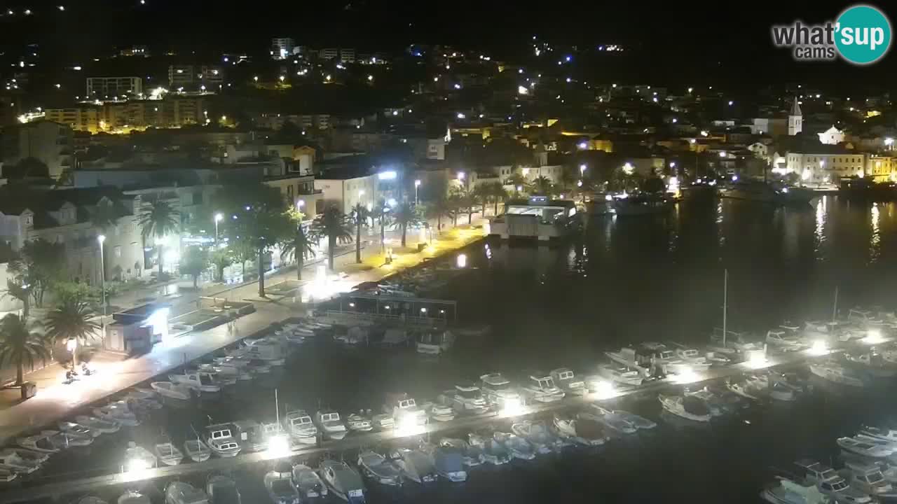 Panorama Makarska webcam