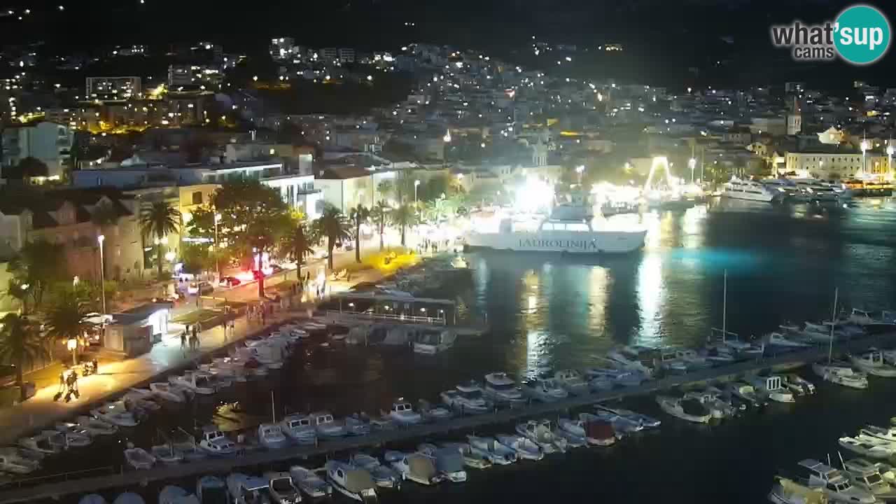 Pogled na Makarsko spletna kamera