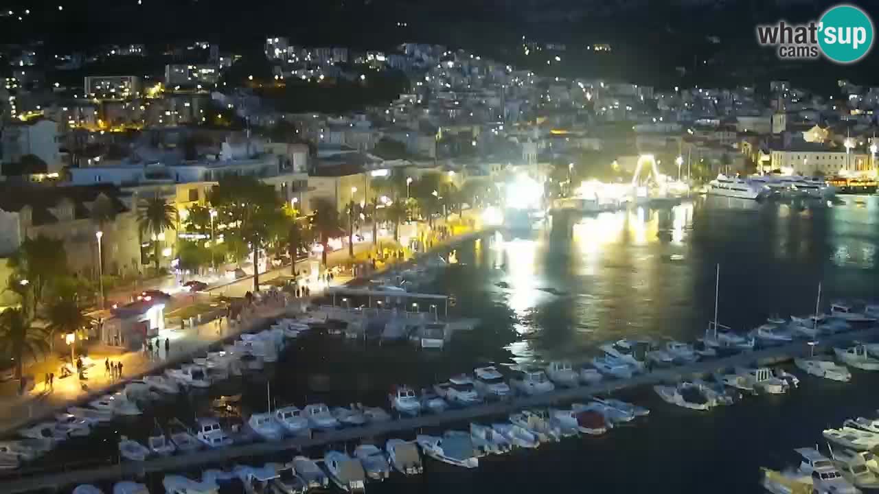 Panorama Makarska webcam