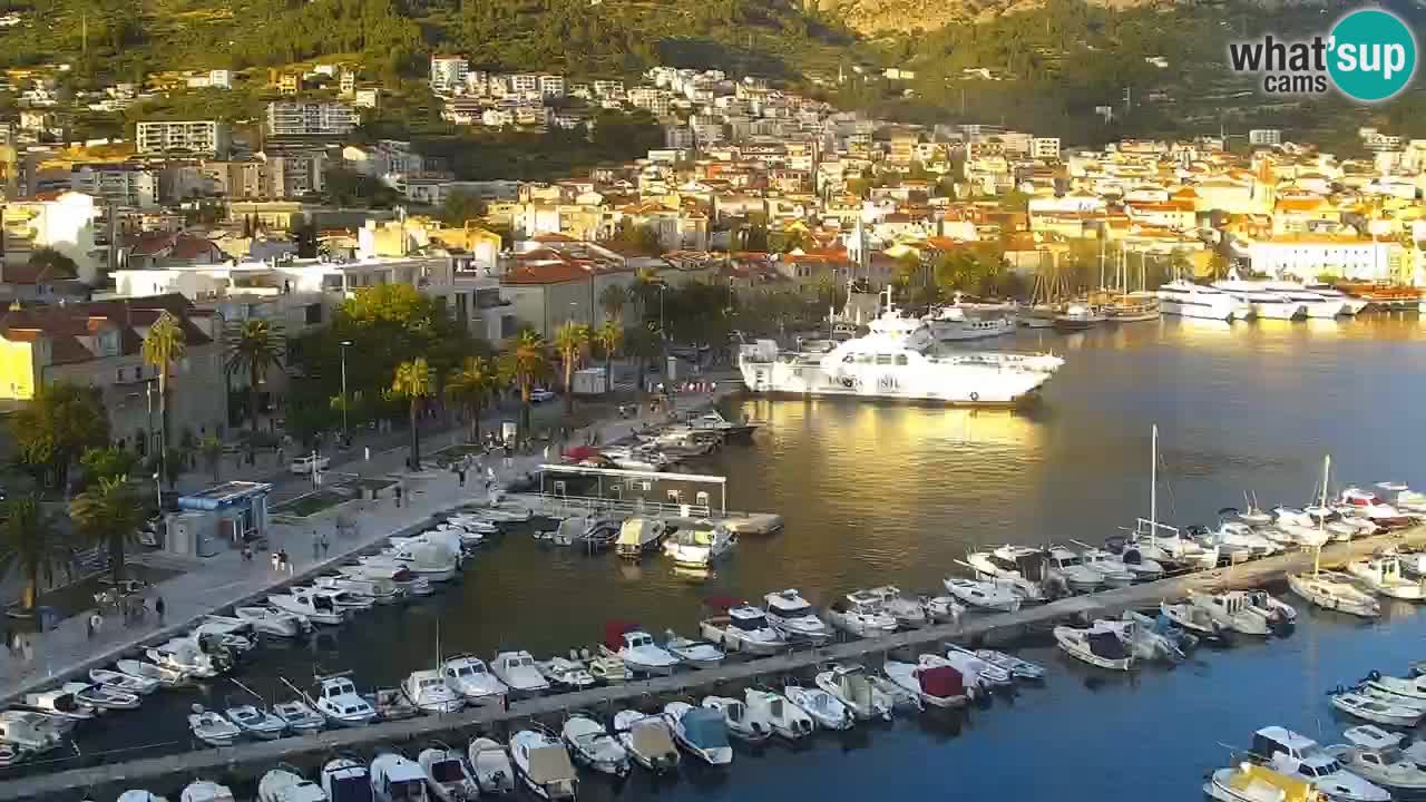 Pogled na Makarsko spletna kamera