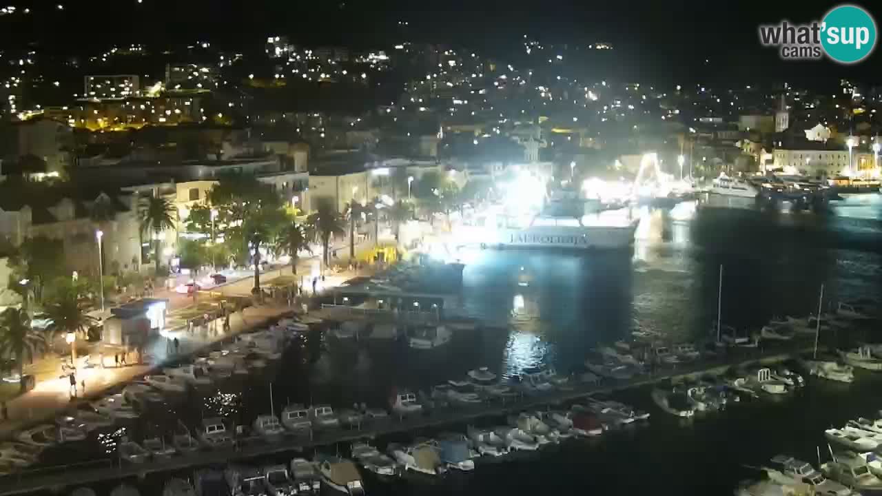 Pogled na Makarsko spletna kamera