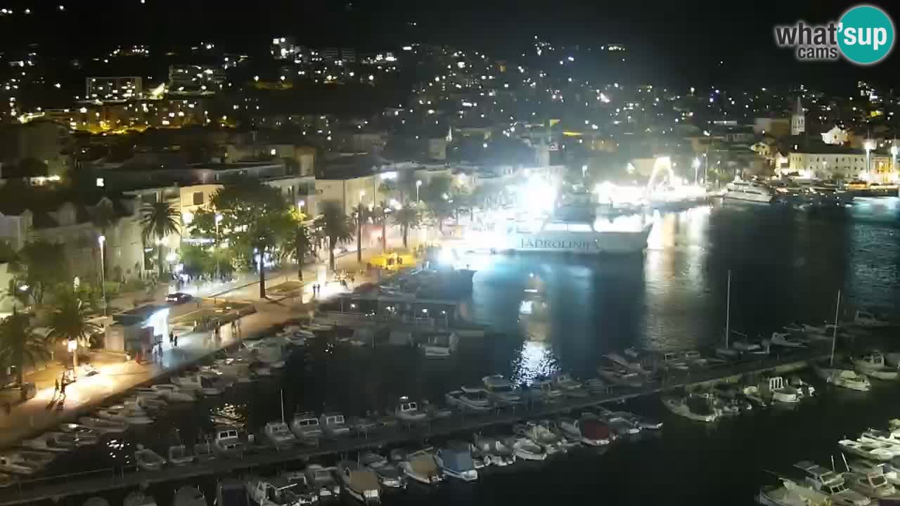 Pogled na Makarsko spletna kamera