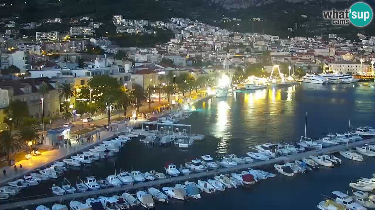 Panorama Makarska Live Webcam