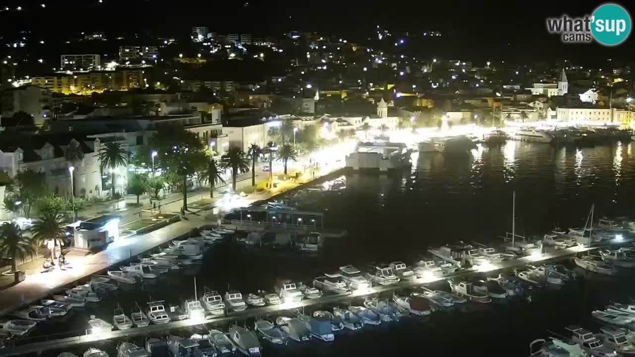 Panorama Makarska web kamera