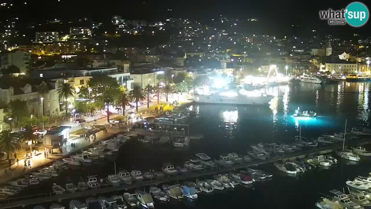 Panorama Makarska webcam
