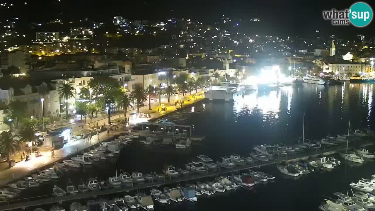 Panorama Makarska webcam