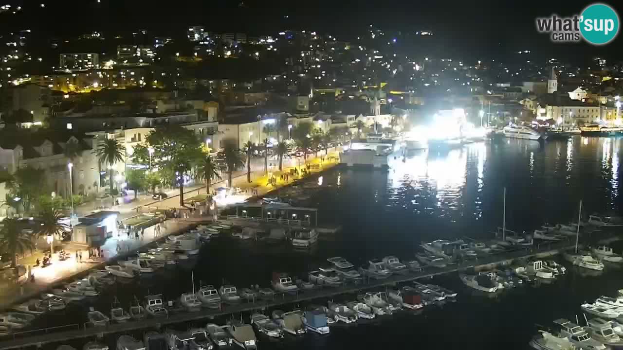 Panorama Makarska webcam