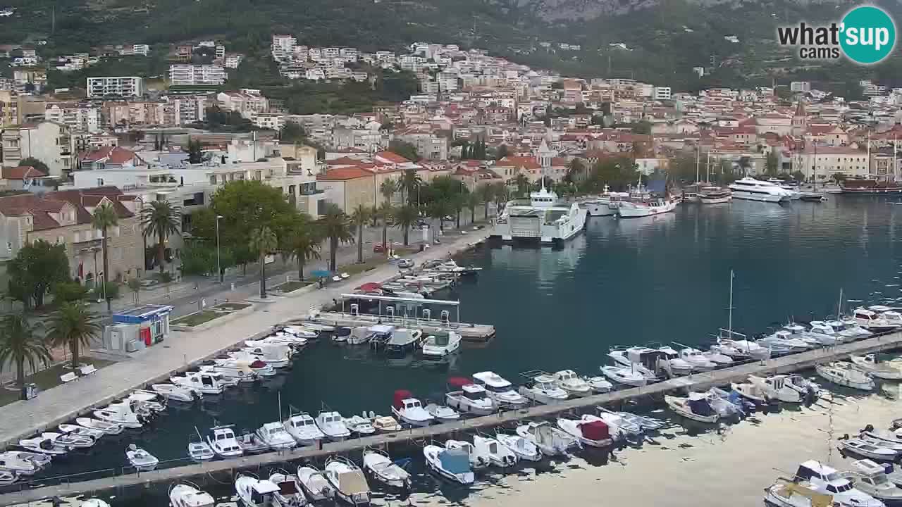 Pogled na Makarsko spletna kamera