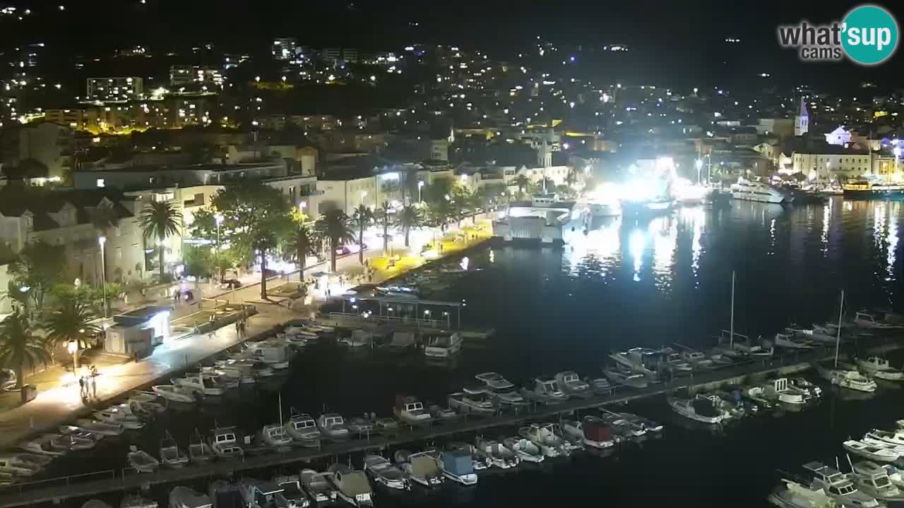 Panorama Makarska web kamera