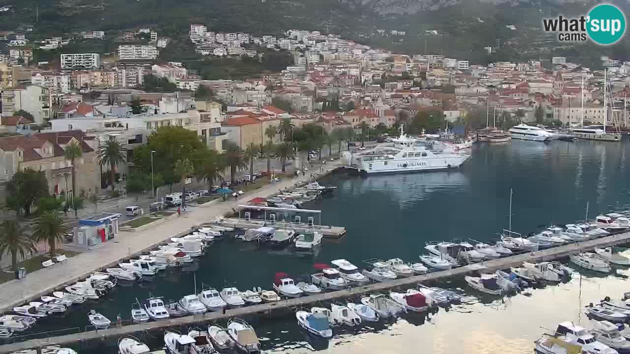 Panorama Makarska web kamera