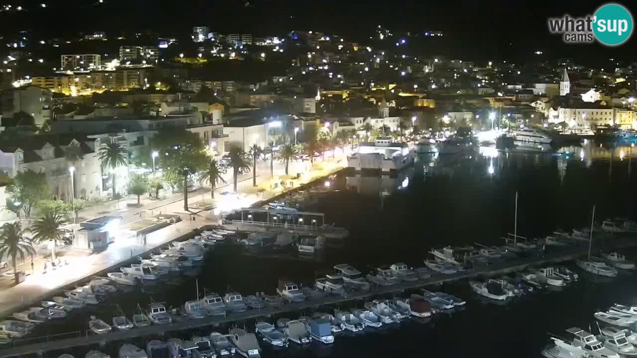 Panorama Makarska web kamera