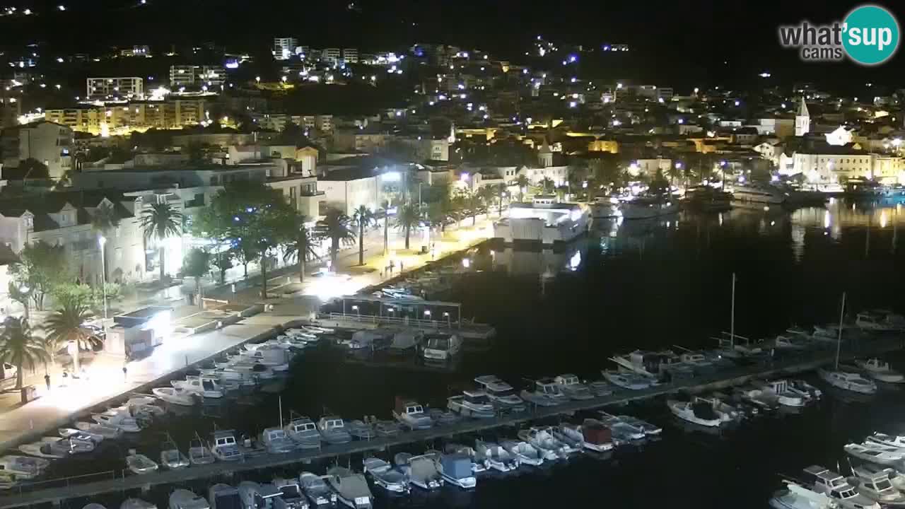 Panorama Makarska webcam