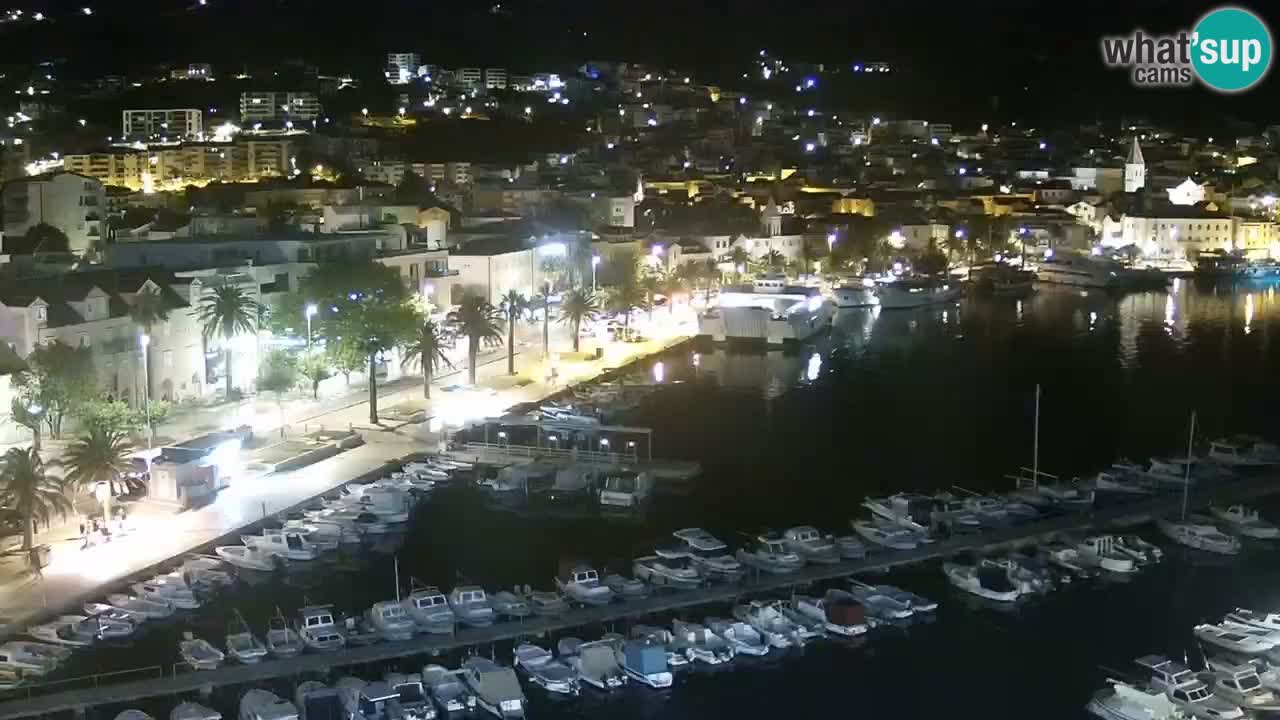 Panorama Makarska webcam