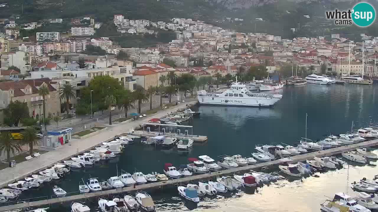 Panorama Makarska Live Webcam
