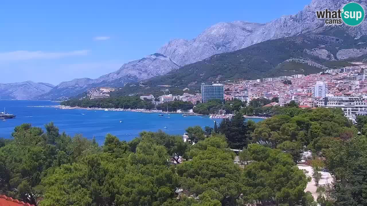 Pogled na Makarsko spletna kamera