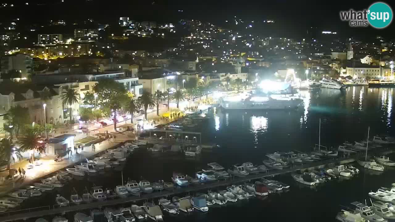 Panorama Makarska web kamera