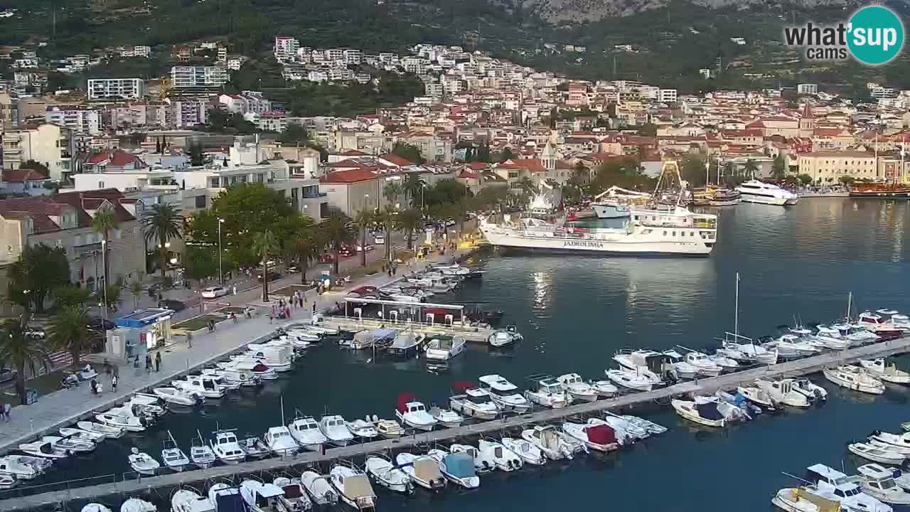 Panorama Makarska web kamera