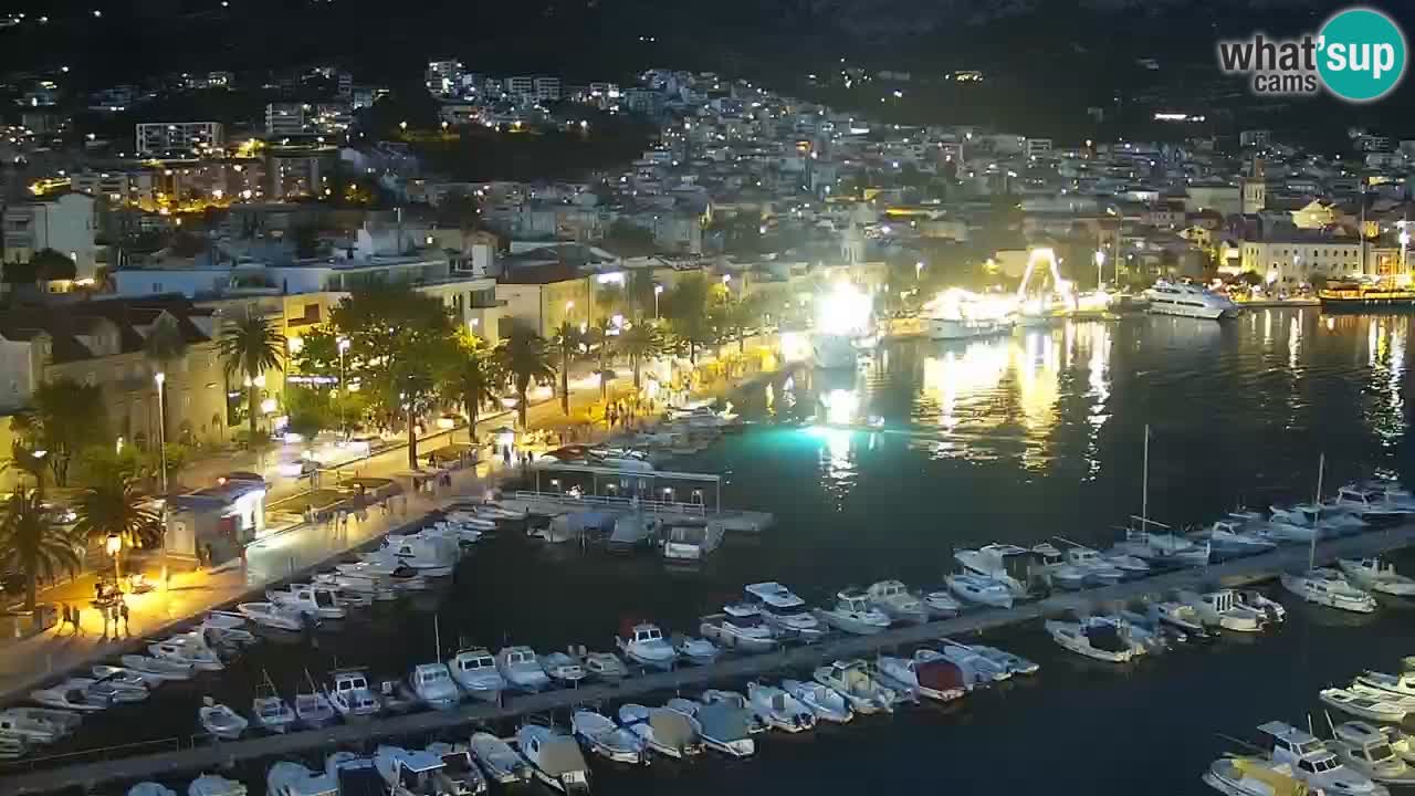 Panorama Makarska web kamera