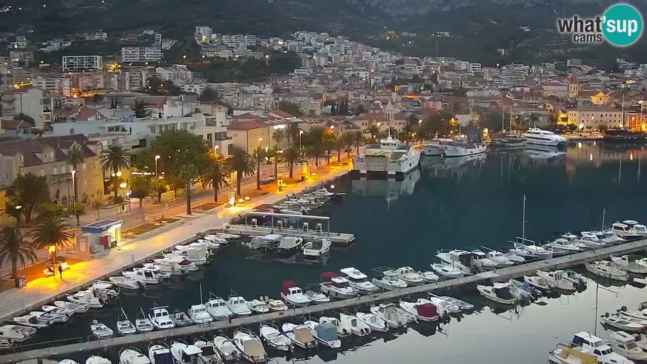 Pogled na Makarsko spletna kamera