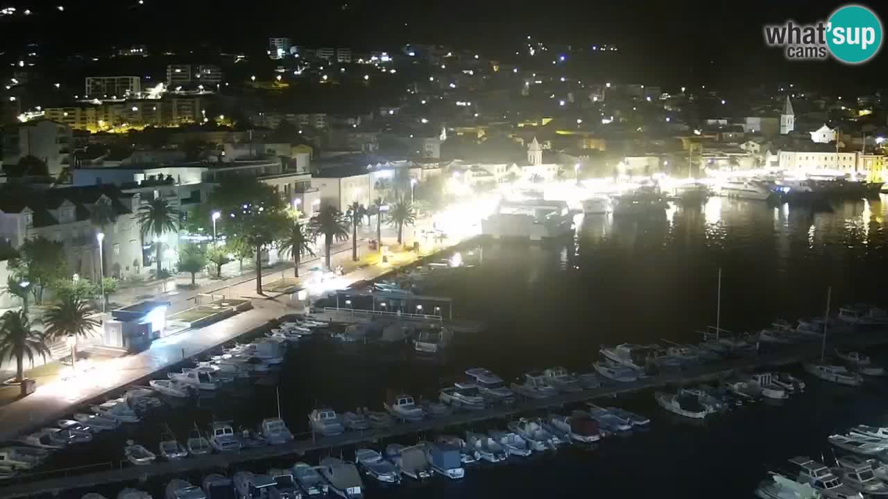 Panorama Makarska web kamera