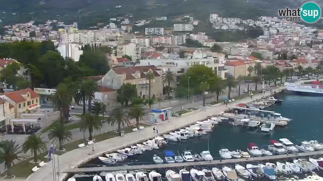 Panorama Makarska web kamera