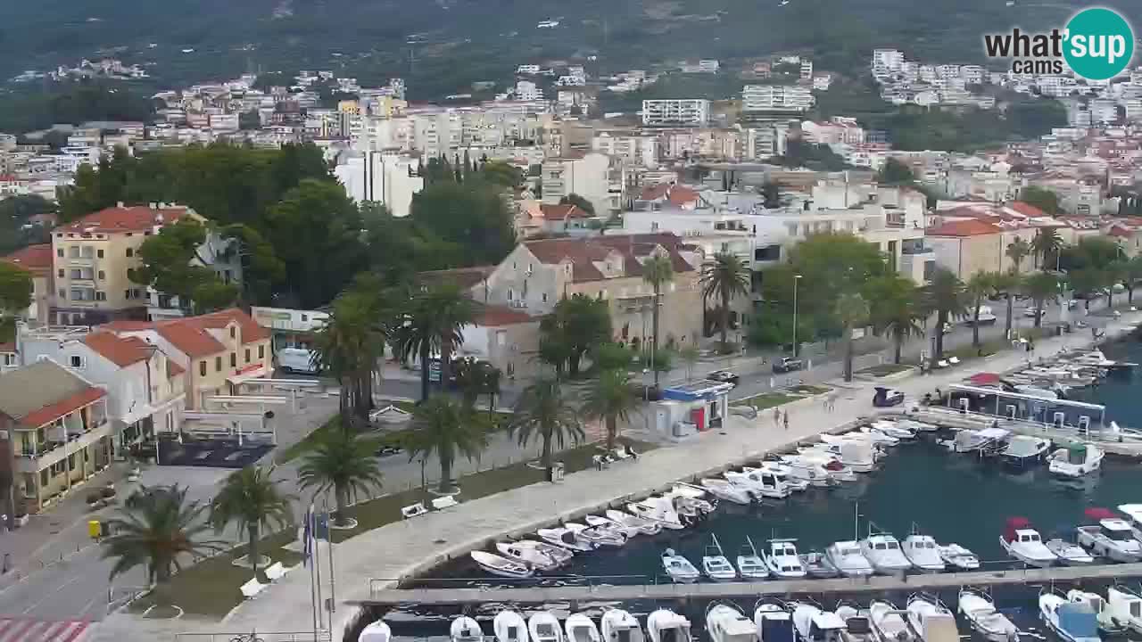 Panorama Makarska webcam