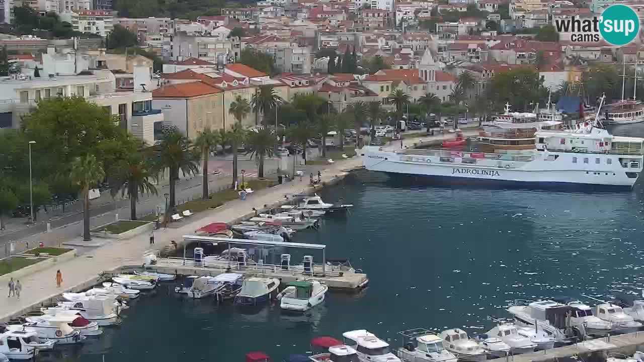 Panorama Makarska webcam