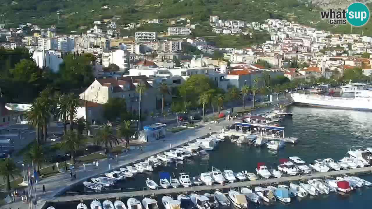 Pogled na Makarsko spletna kamera