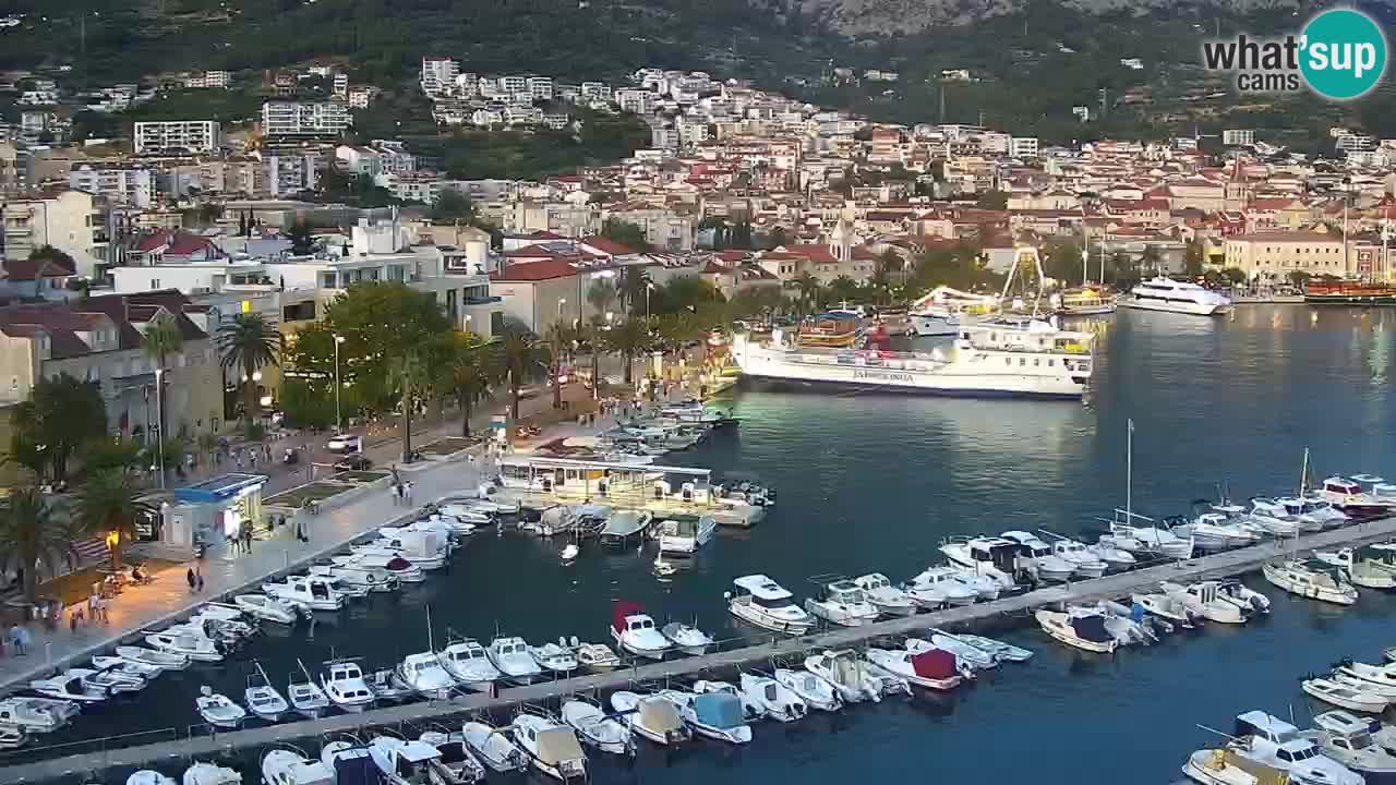 Panorama Makarska Live Webcam
