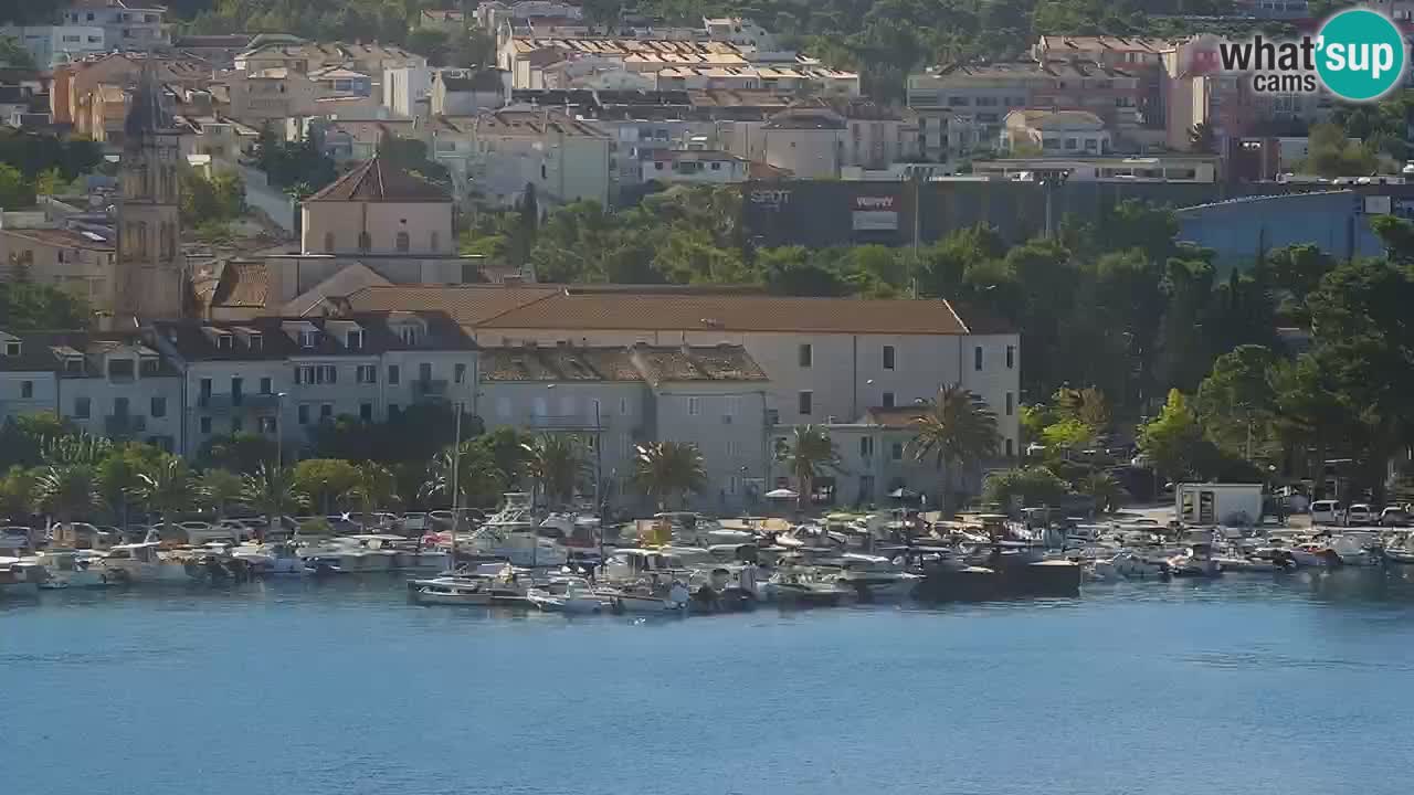 Panorama Makarska webcam