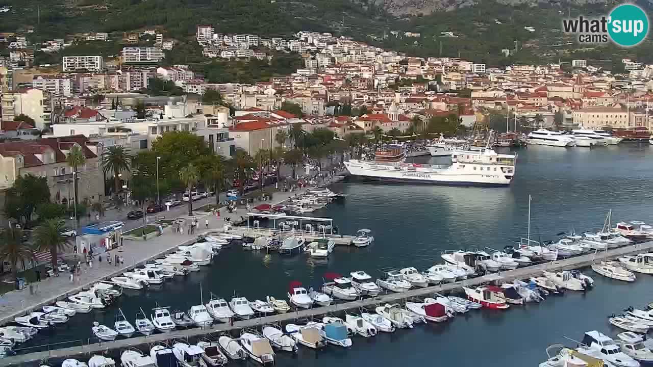 Panorama Makarska Live Webcam