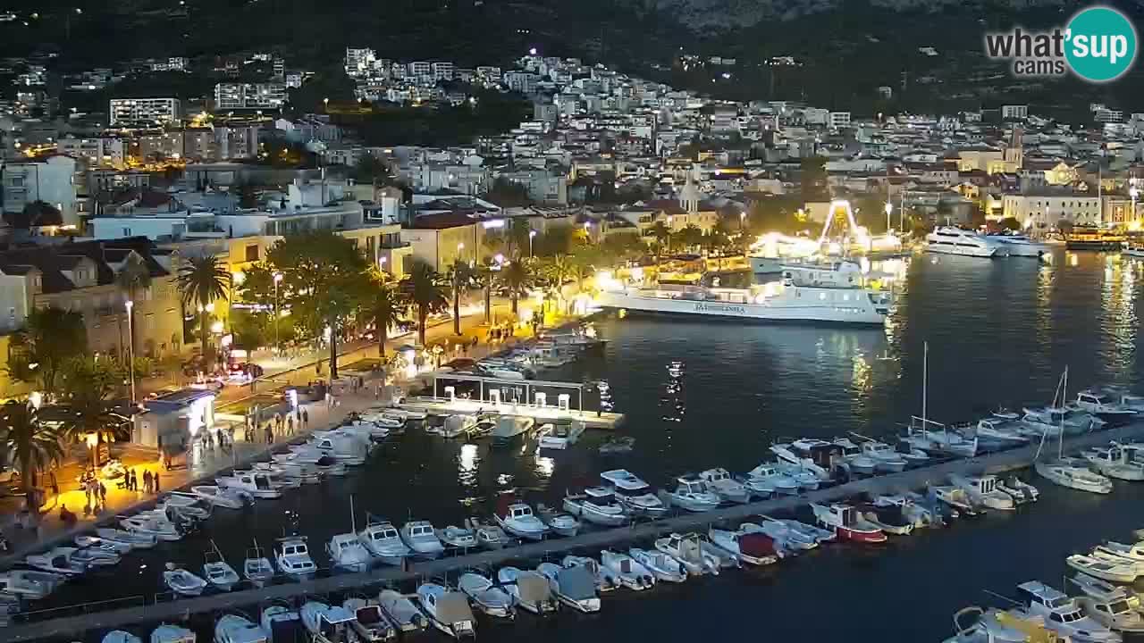 Pogled na Makarsko spletna kamera