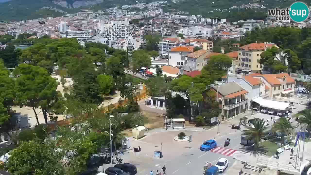 Panorama Makarska webcam