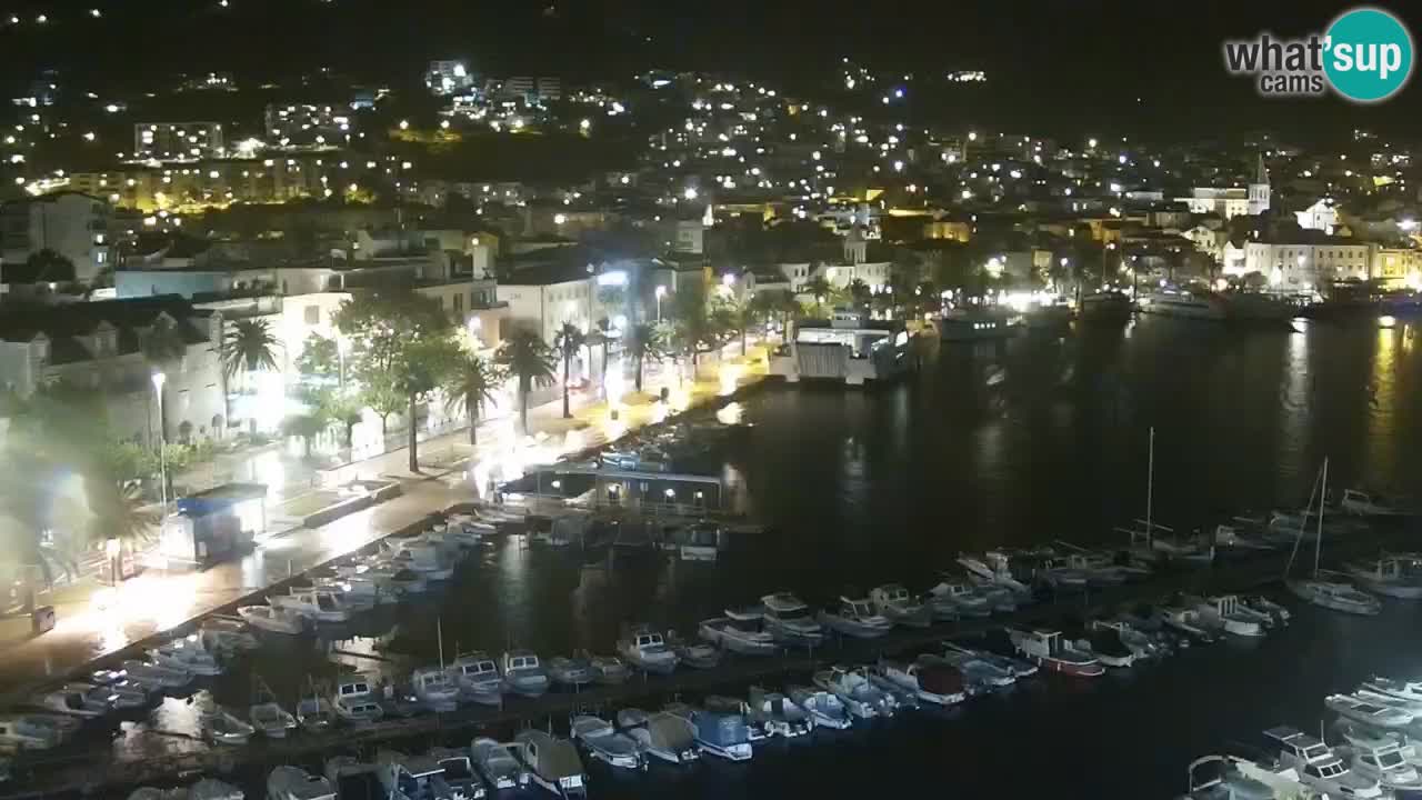 Panorama Makarska webcam