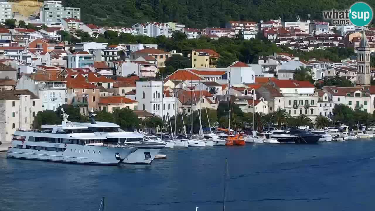 Pogled na Makarsko spletna kamera