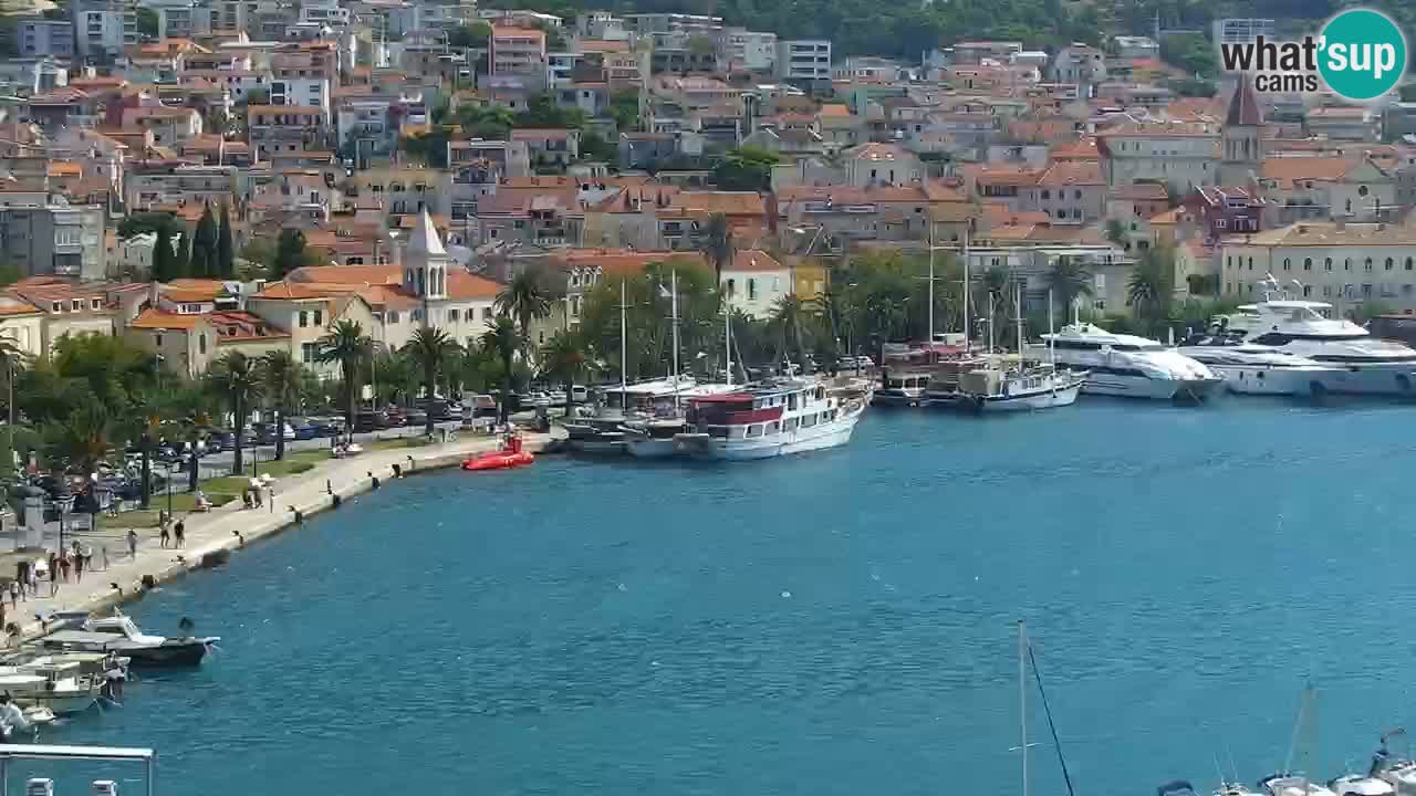 Panorama Makarska webcam
