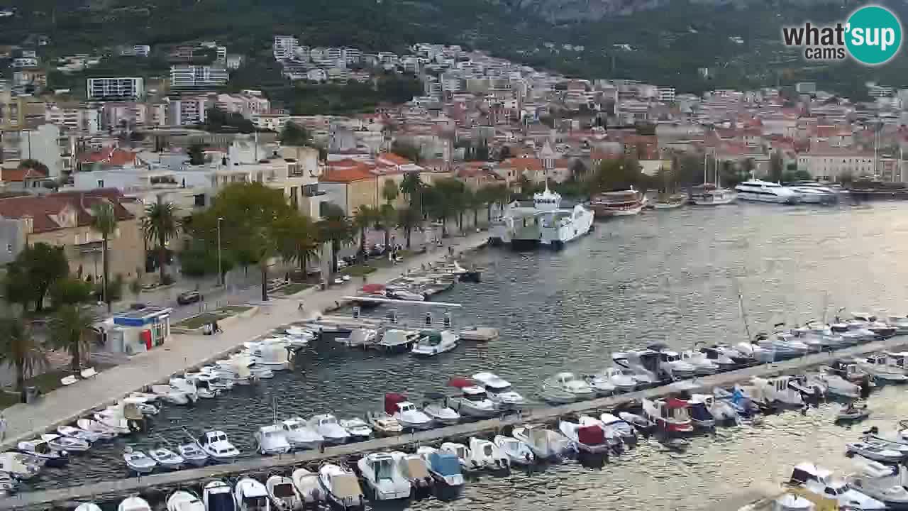 Panorama Makarska Live Webcam
