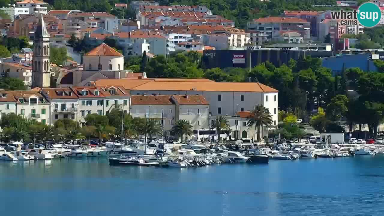 Pogled na Makarsko spletna kamera