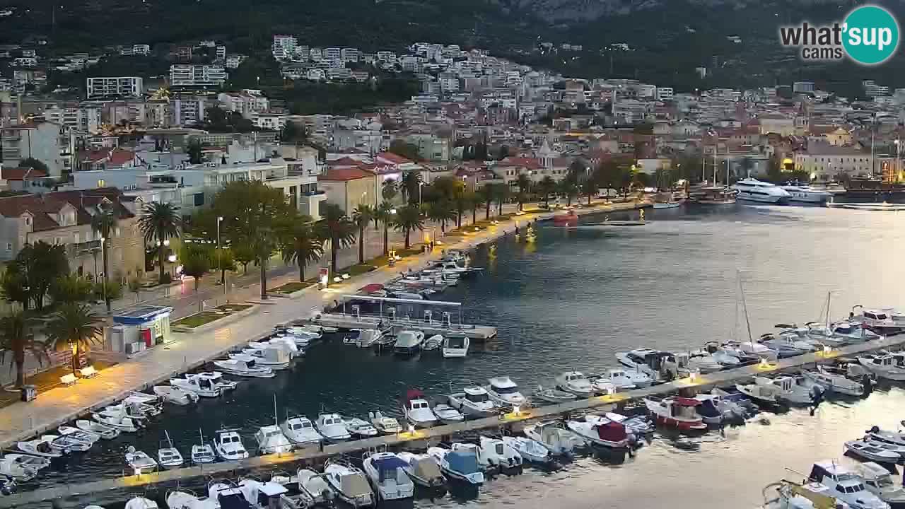 Panorama Makarska web kamera