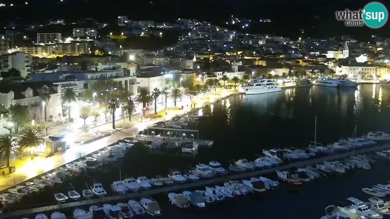 Panorama Makarska web kamera