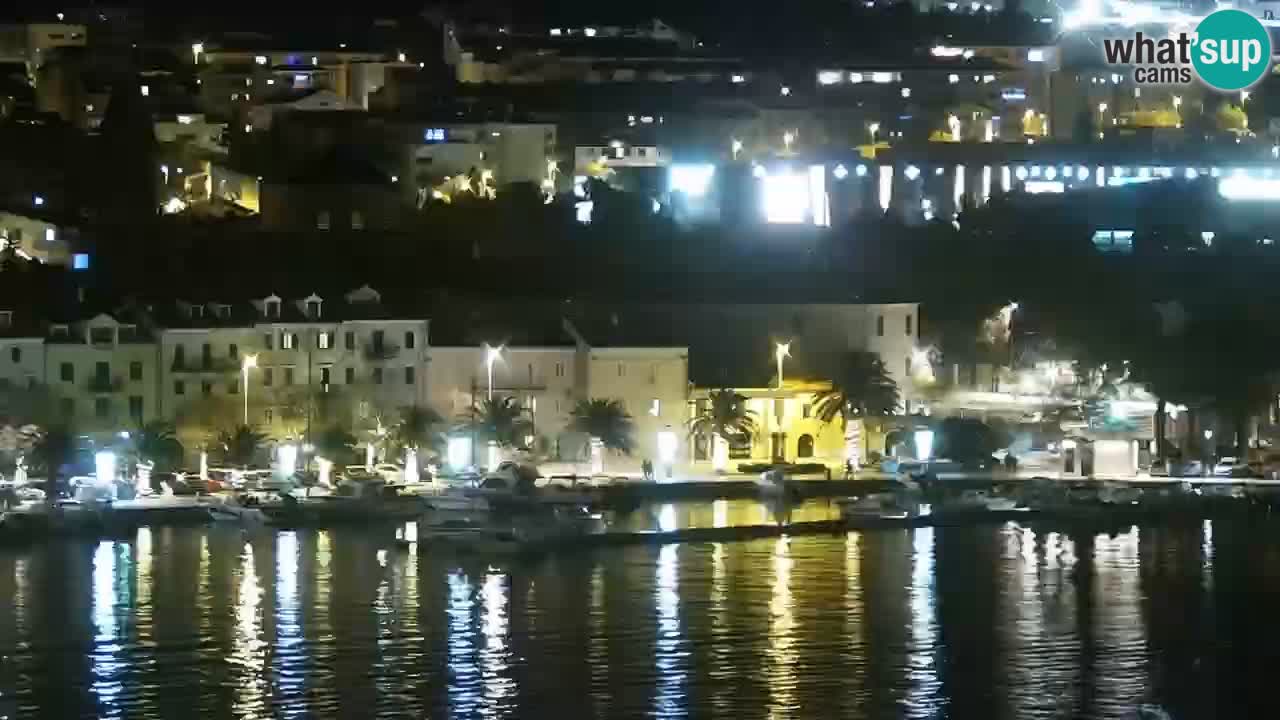 Panorama Makarska webcam