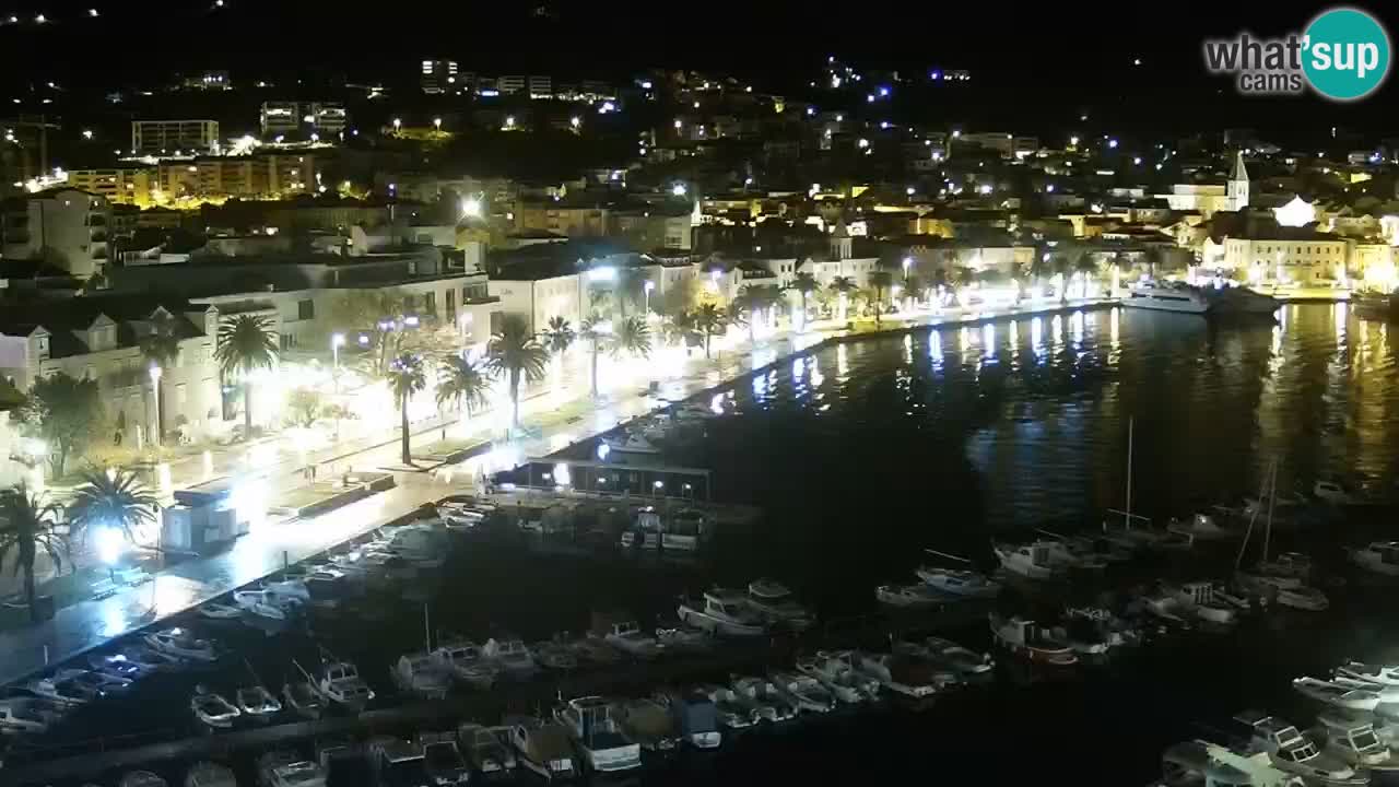 Panorama Makarska webcam