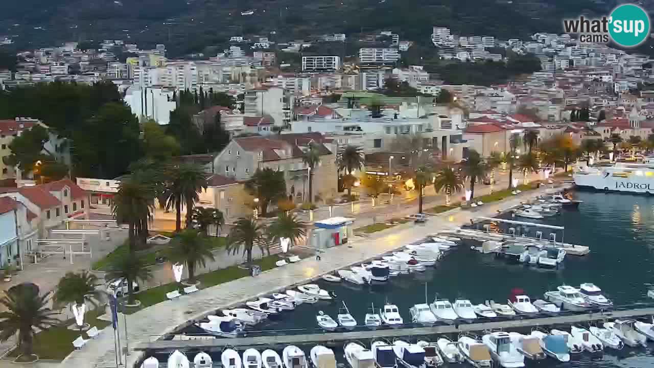 Panorama Makarska Live Webcam