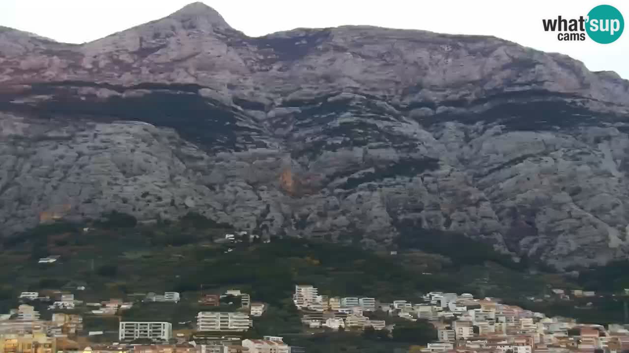 Panorama Makarska web kamera