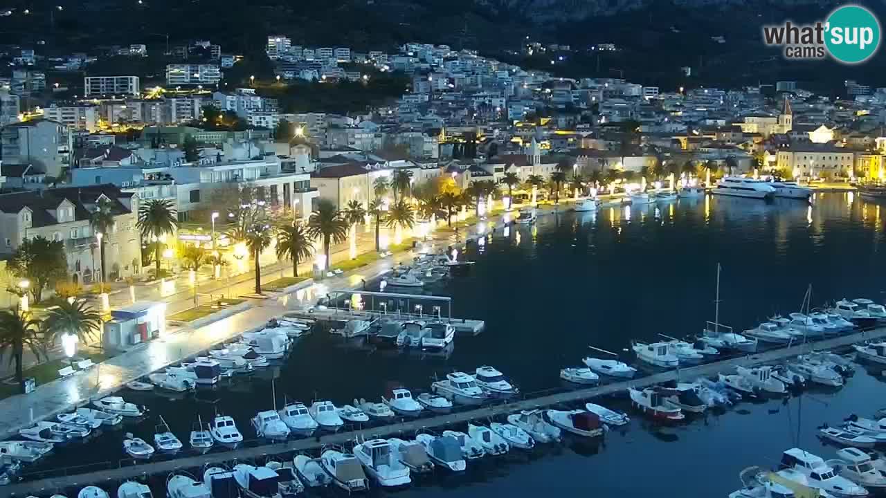 Panorama Makarska web kamera
